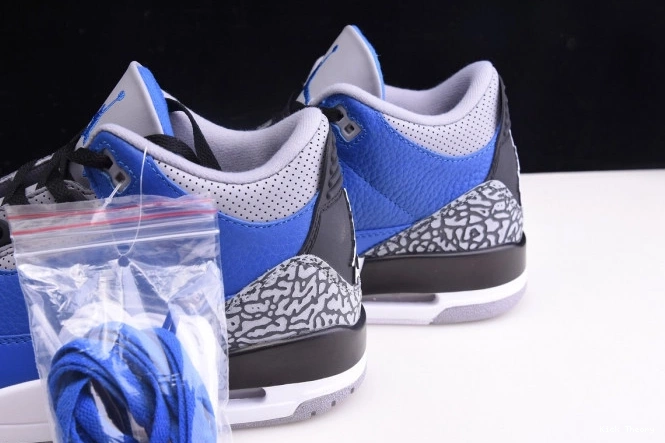 Kick Theory CT8532 Royal' Jordan 'Varsity 400 Air Retro 3 - 0705